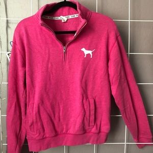 Victoria’s Secret PINK Quarter Zip Sweatshirt